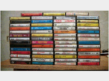 Audiocassette originali con e senza copertina 